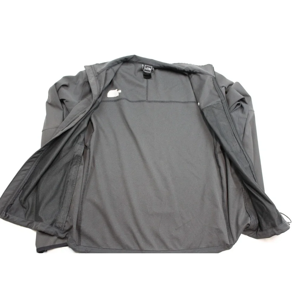 The North Face Apex Bionic Mens Softshell Jacket Black Full Zip XL  FTB0W+TNOW